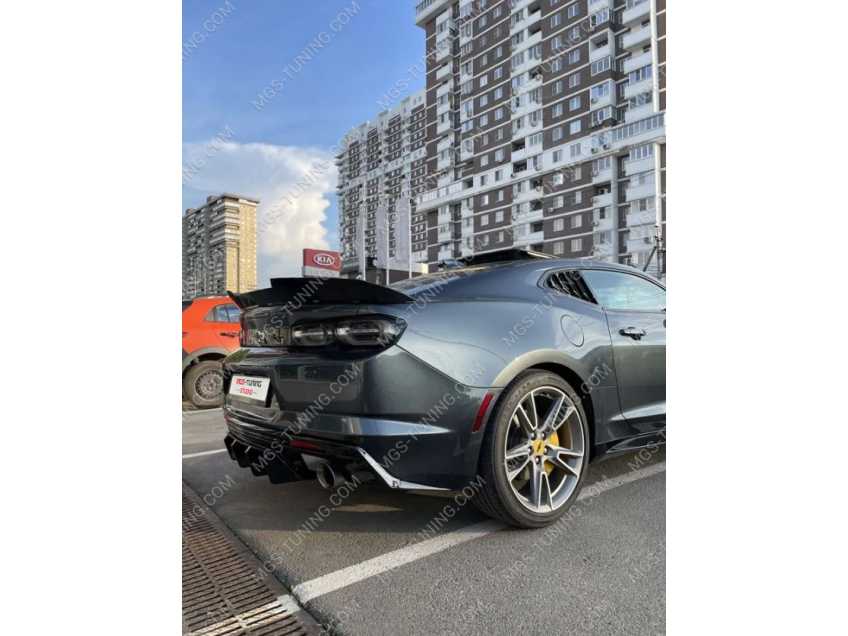Диффузор Camaro 16-18 гг. стиль Competition под выхлоп 2x2 ВК49865