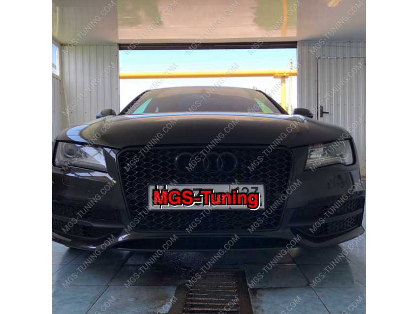 Задний диффузор и решетка Audi A7 в стиле RS7