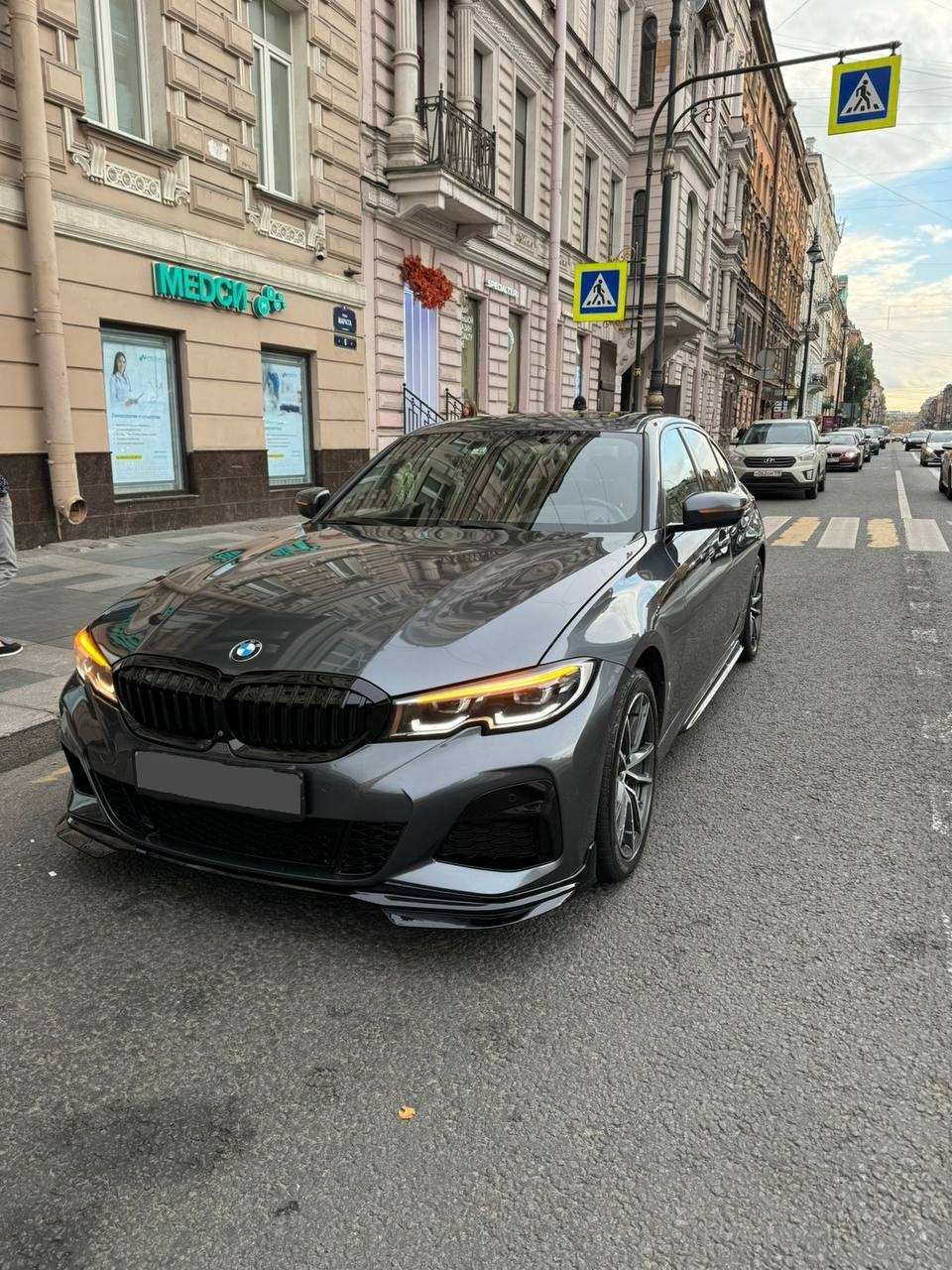 Обвес BMW 3 series G20 M-Tech (М-Пакет)