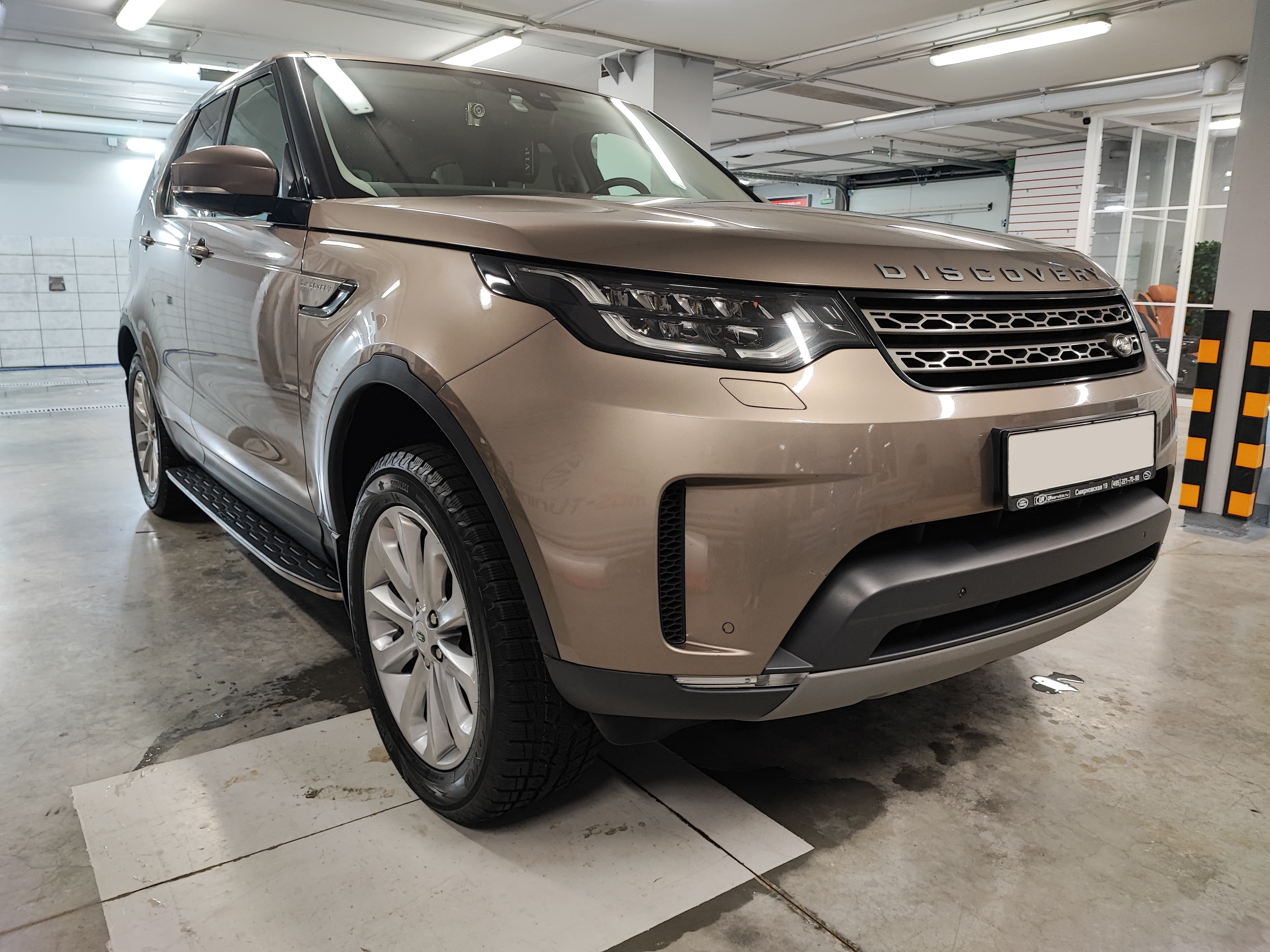 Пороги Land Rover Discovery 04-16 гг.