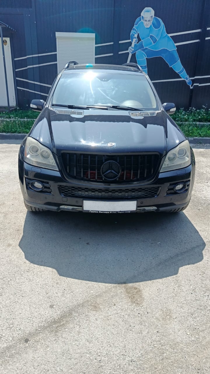 Решётка Mercedes GL-class x164 06-09 GT style black