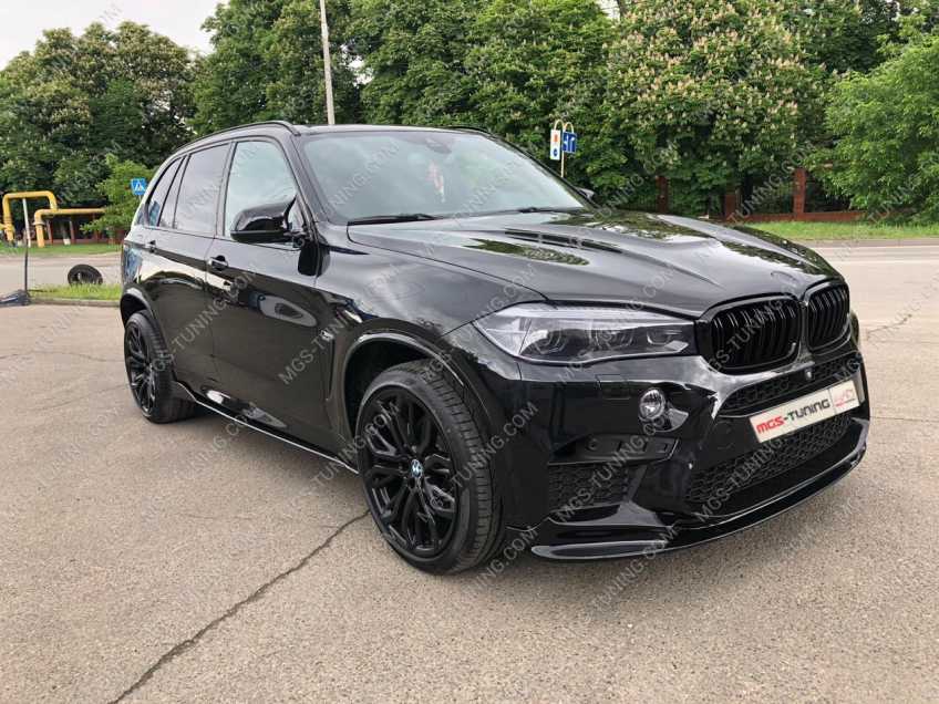 Обвес BMW X5 f15 +Насадки и крышки зеркал