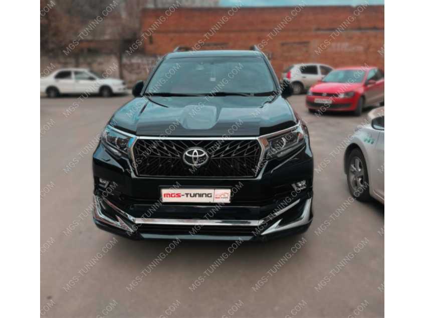 Обвес Modellista + решетка TRD Toyota Prado 17+ черный