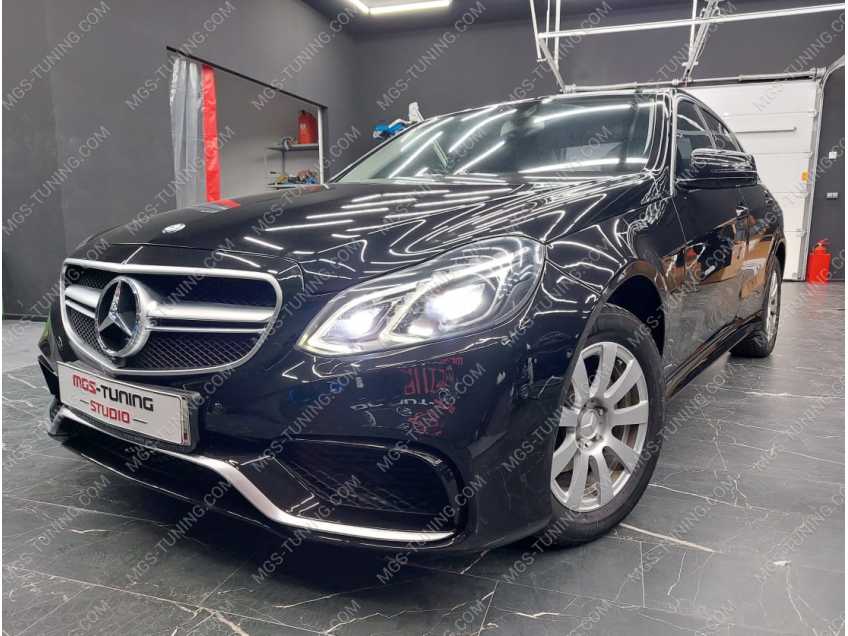 Обвес в стиле E63 AMG на Mercedes E-Class W212 Рест.
