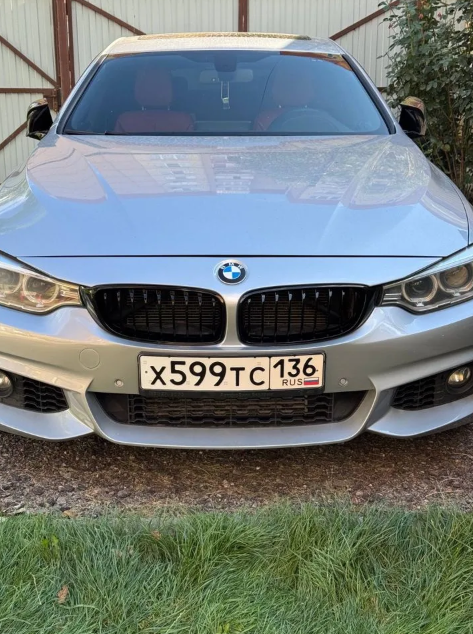 Решётка в стиле M-Performance BMW f32 черный глянец