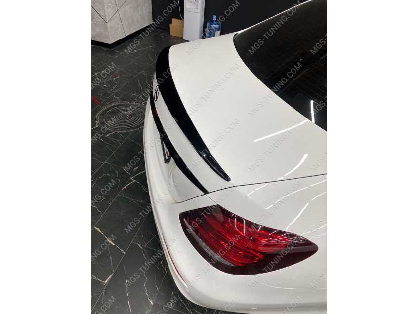 Спойлер на Mercedes E-class w213 