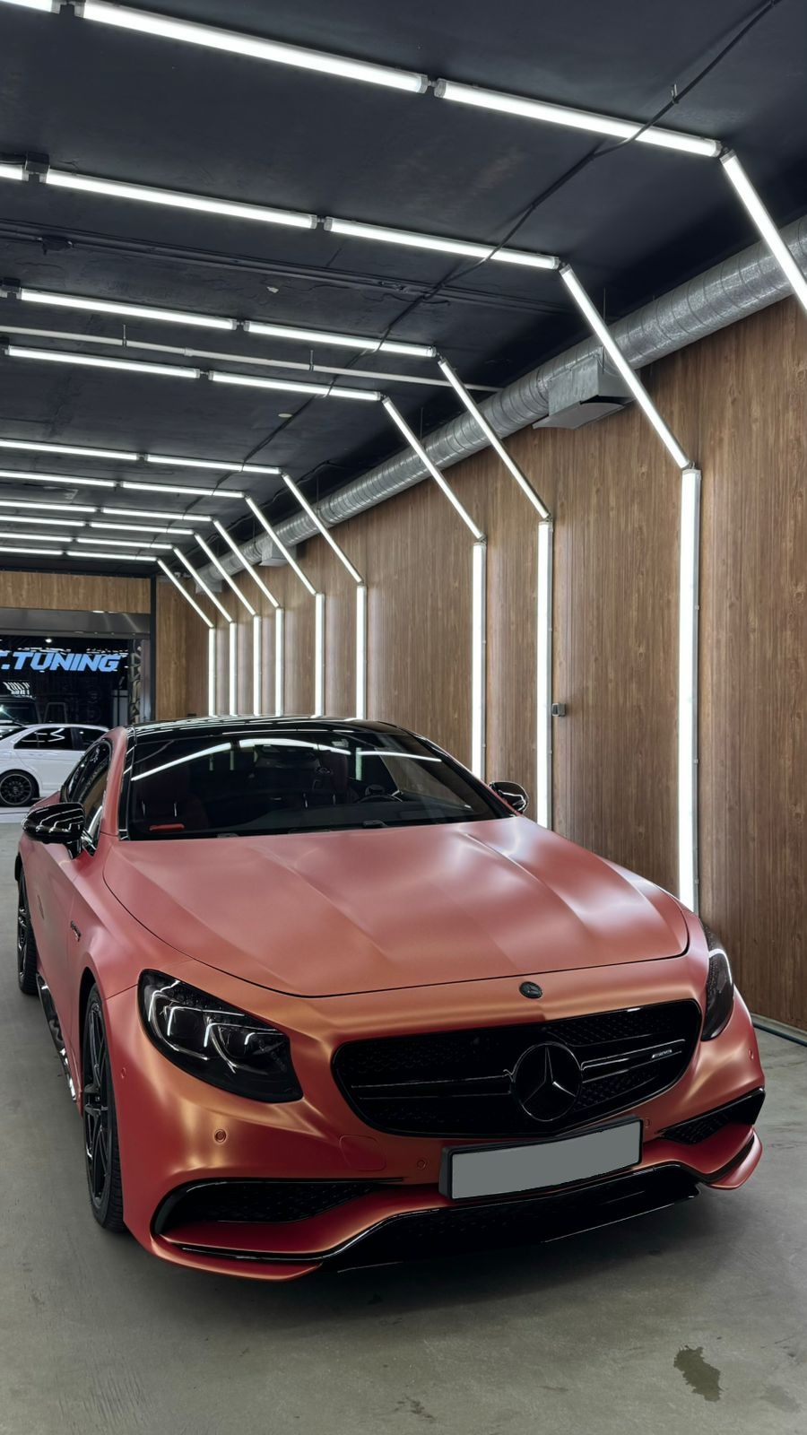 Передний бампер Mercedes S-class Coupe C217 рест. S63 AMG