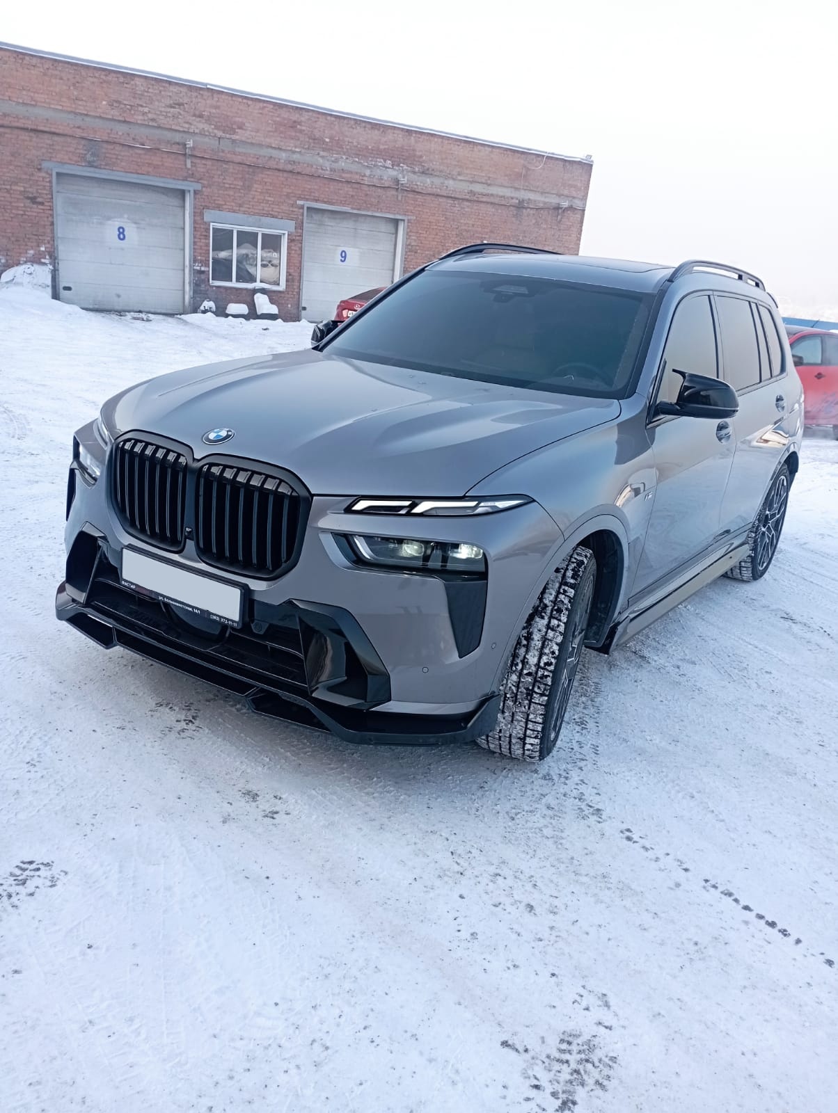 Комплект дооснащения BMW Х7 G07 (черный глянец) рестайлинг
