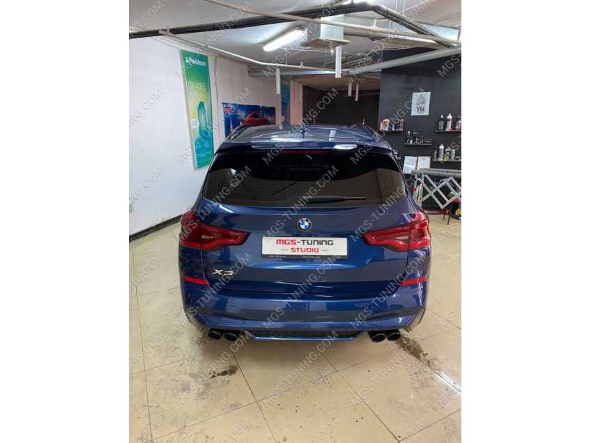 Диффузор с насадками стиль X3M BMW X3 G01