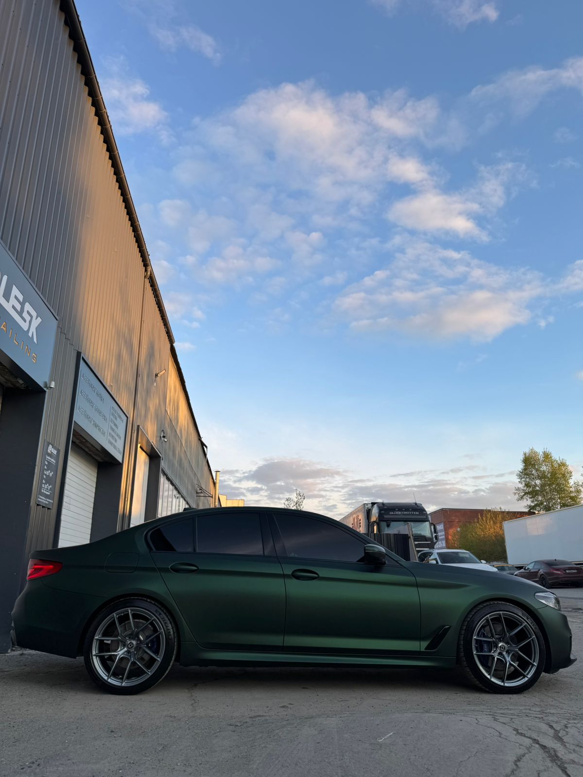 Комплект кованых дисков HRE P101CS R20 5x112 J9.5 et26/J10.5 et26 графит