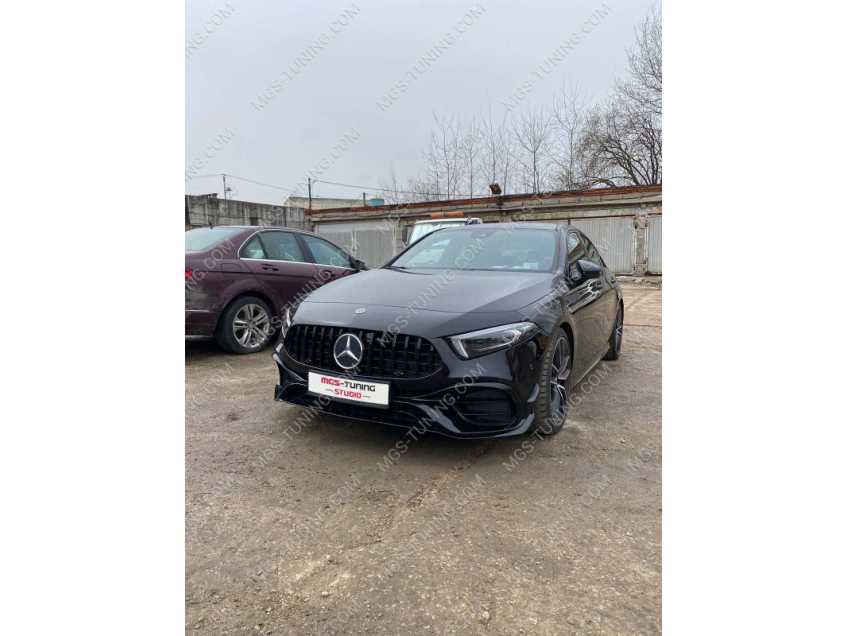 Передний бампер в сборе стиль A45 для Mercedes A-class W177