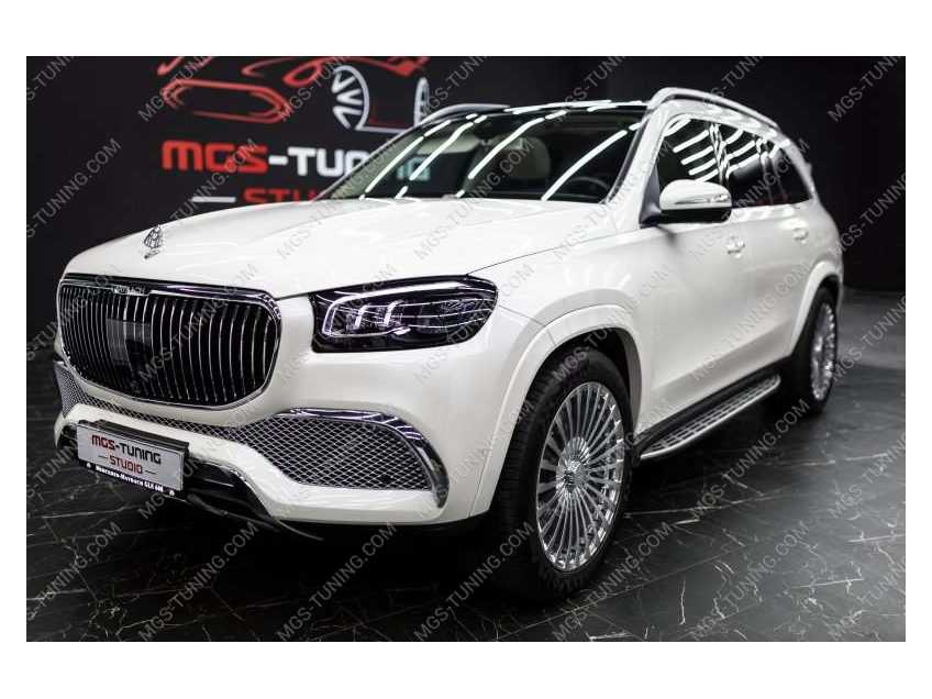 Обвес в стиле Maybach + пороги и кованые диски R22 Mercedes GLS-class X167