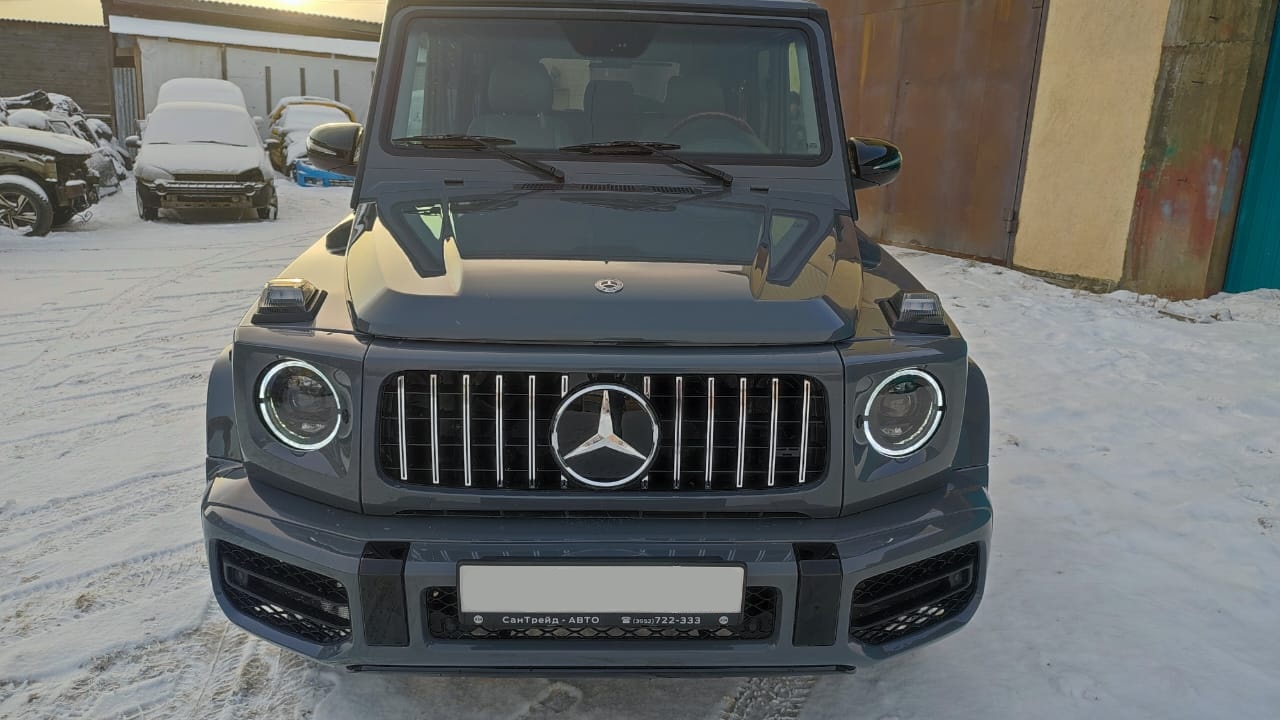 Комплект рестайлинга на Mercedes G-class 6.3 AMG 2018 w463 полный + пороги