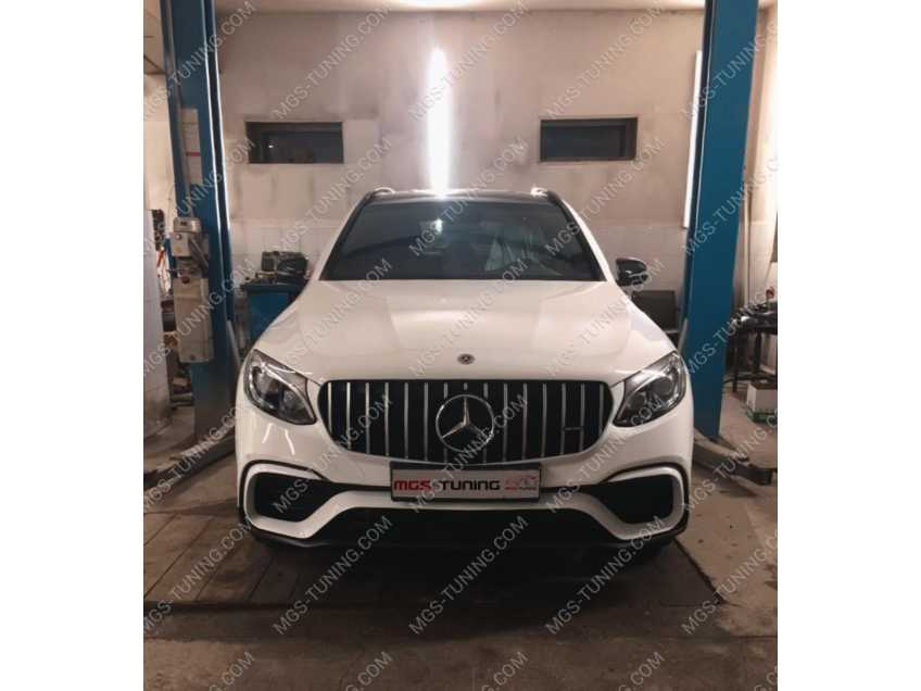 Передний бампер Mercedes в стиле GLC/GLC Coupe 63 AMG