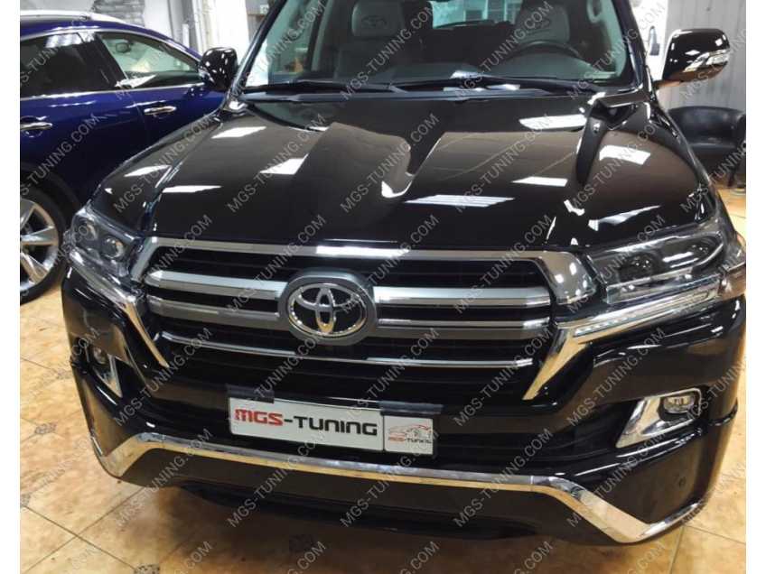 Обвес переделка Land Cruiser 200 в 2016 год