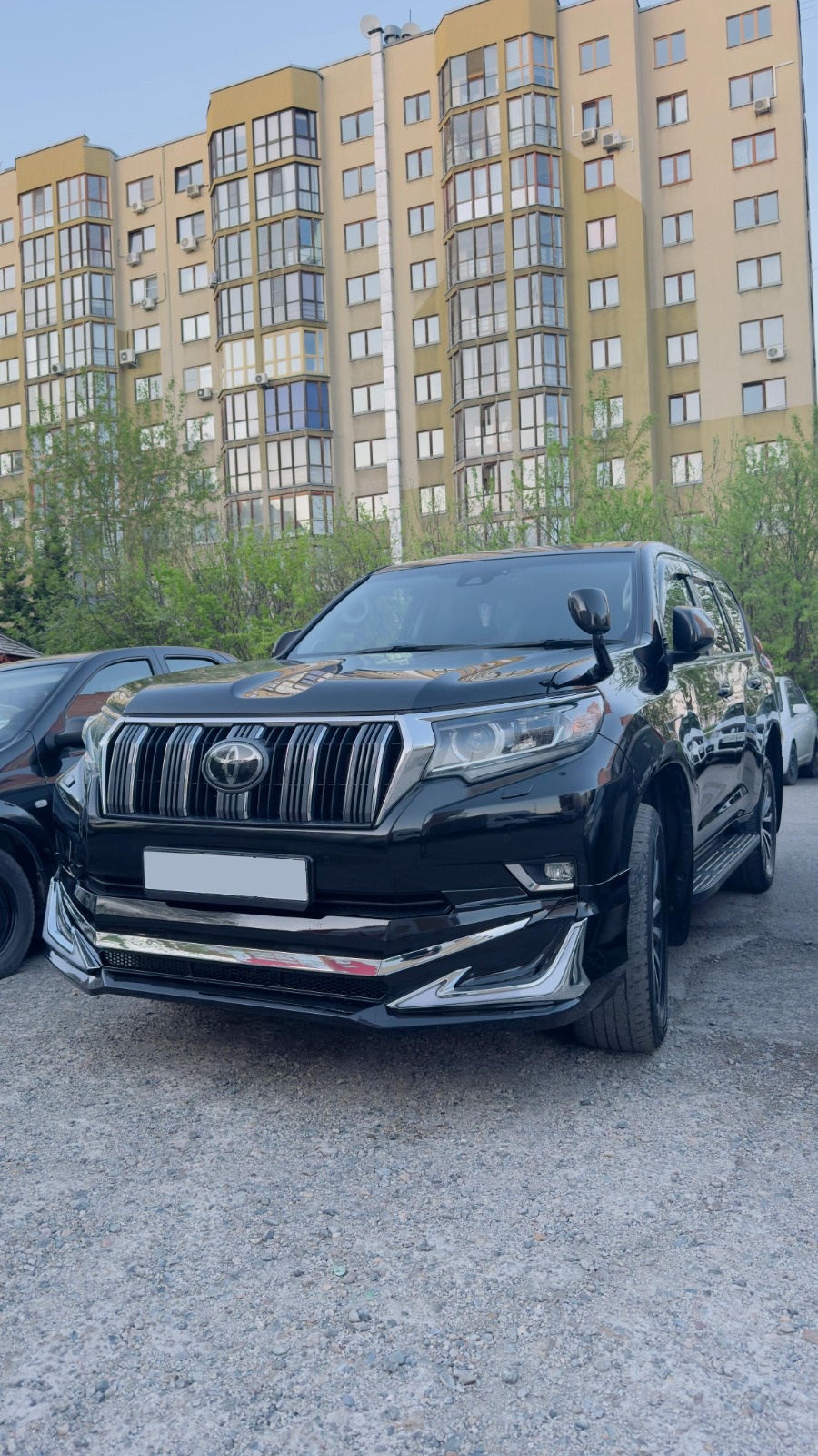 Обвес Modellista Toyota Prado 17+ черный