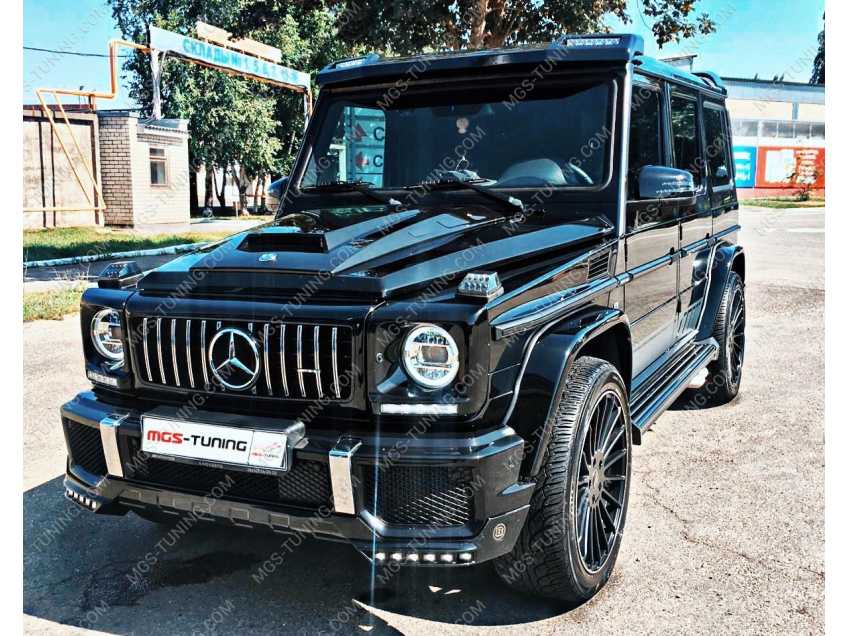 Mercedes G-Class с новыми фарами