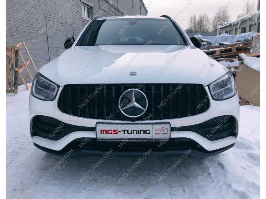 Решётка Mercedes GLC-Class X253 рест. GT Style Black