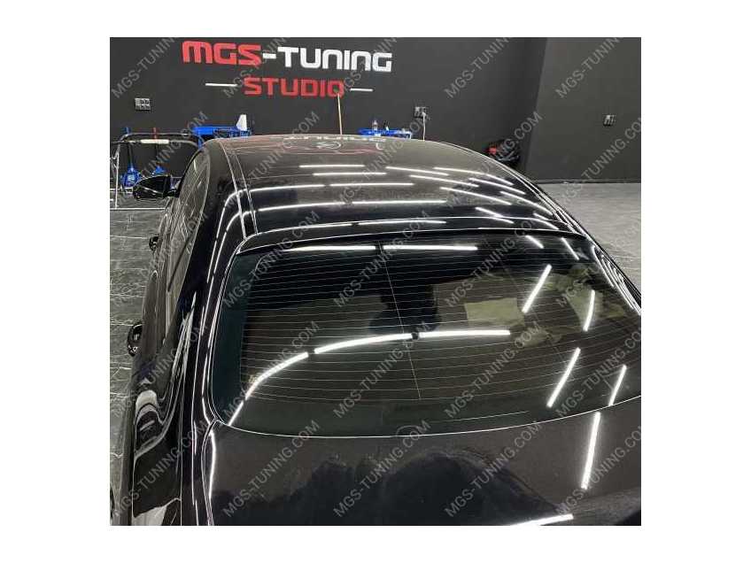 Спойлер на заднее стекло черный Mercedes E-class w213 