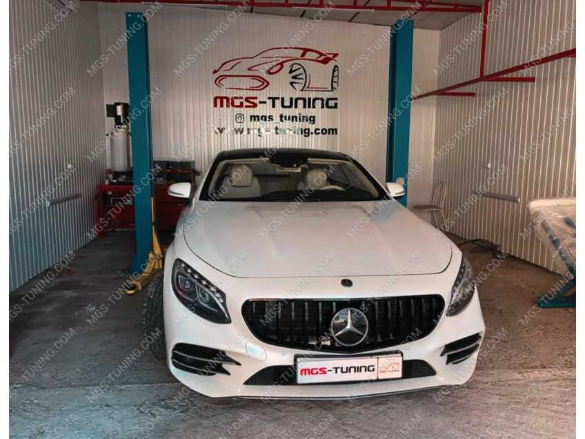 Решётка Mercedes S-class купе C217 17-н.в. GT style black