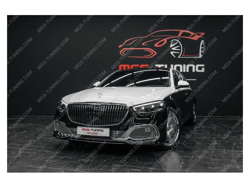Обвес + кованые диски в стиле Maybach для Mercedes-Benz S-class W223