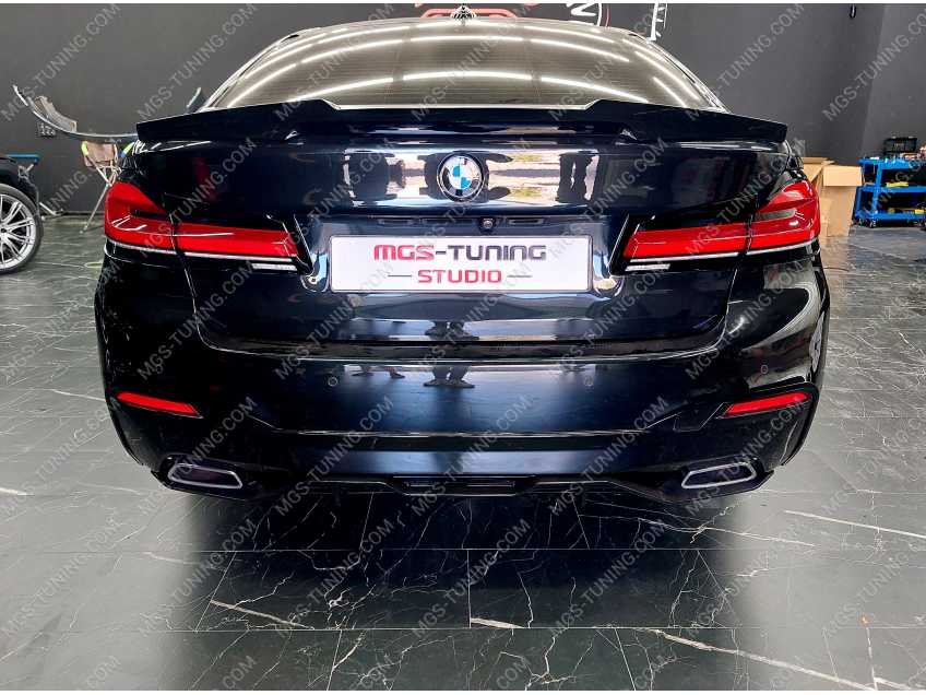 Тюнинг задних фонарей BMW 5 series G30 рестайлинг