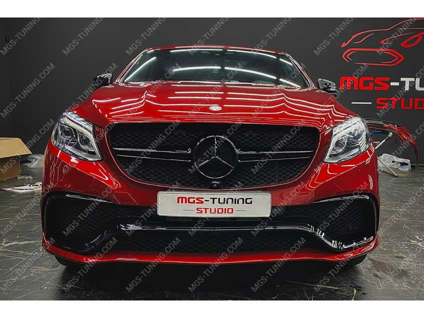 Обвес Mercedes GLE Coupe в стиле GLE Coupe 63 AMG