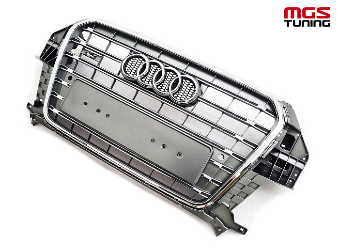 Решётка на Audi Q3 11-14 в стиле SQ3 style #2 / Решётка на Ауди Ку3 11-14 в стиле СКу3 стиль #2