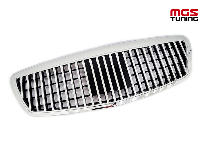 Решетка в стиле Maybach для Mercedes S-class W221 (2005-2009) / Решетка в стиле Майбах для Мерседес С-класс В221 (2005-2009)