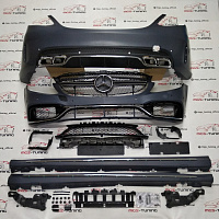Обвес в стиле C63 AMG дорест. для Mercedes C-class W205 (2014-2021) / Обвес в стиле Ц63 АМГ дорест. для Мерседес Ц-класс В205 (2014-2021)
