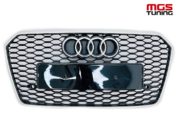 Решётка на Audi A7 14-18 в стиле RS7 style #2 / Решётка на Ауди А7 14-18 в стиле РС7 стиль #2