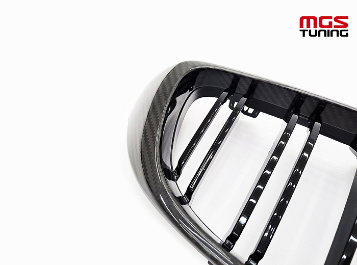Решётка в стиле BMW M4 f32/f80/f82 сухой карбон / Решётка в стиле БМВ М4 Ф32/Ф80/Ф82 сухой карбон