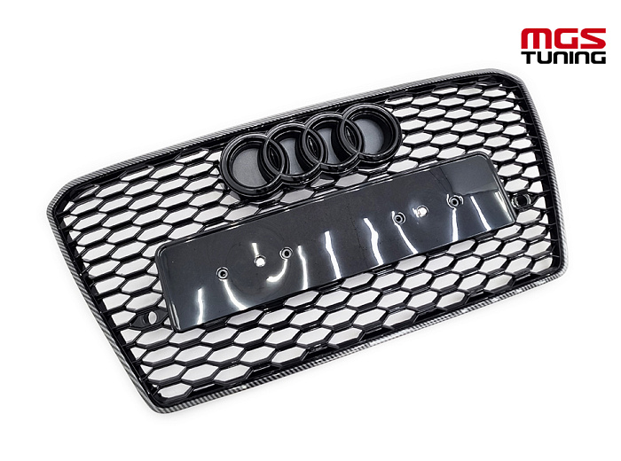 Решётка на Audi A7 10-14 в стиле RS7 style #5 / Решётка на Ауди А7 10-14 в стиле РС7 стиль #5
