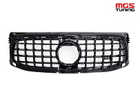 Решетка GT style black для Mercedes GLB-class X247 (2020-2023) / Решетка ГТ стайл черная для Мерседес ГЛБ-класс Х247 (2020-2023)