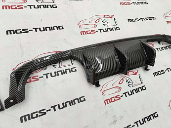диффузоор юбка заднего бампера m performance под карбон аквапринт bmw бмв m3 m4 м3 м4 f80 f82 ф80 ф82 4