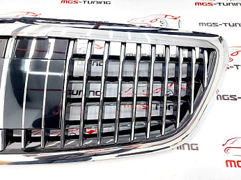 решетка радиатора мерседес майбах Mercedes S class W222 Maybach 4
