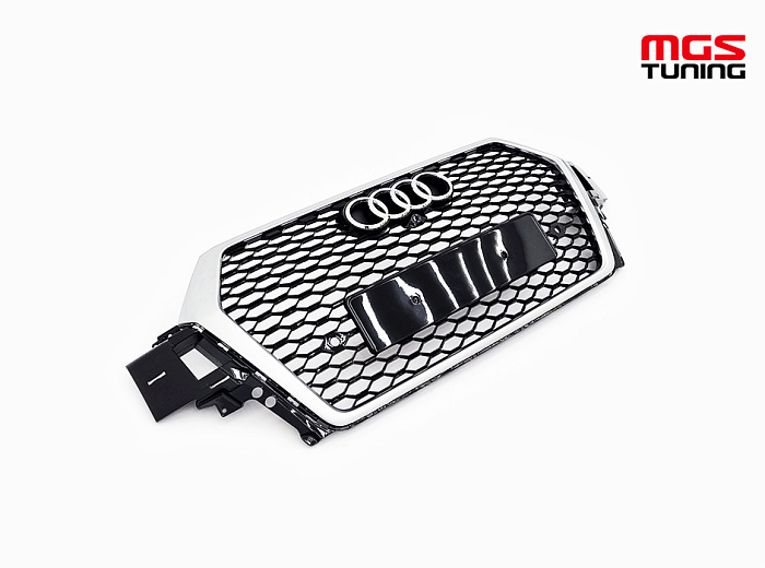 Решётка на Audi Q7 15-н.в. в стиле RSQ7 style #1 / Решётка на Ауди Ку7 15-н.в. в стиле РСКу7 стиль #1