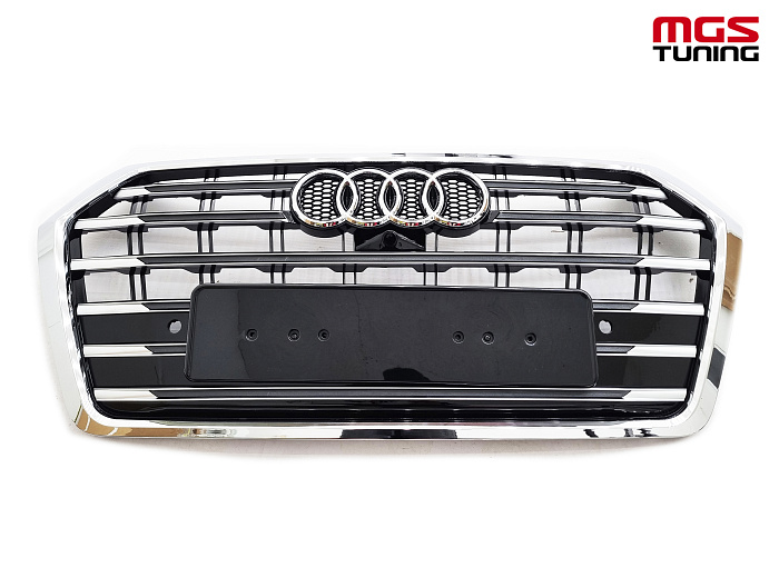 Решётка на Audi Q5 17-20 в стиле SQ5 style #2 / Решётка на Ауди Ку5 17-20 в стиле СКу5 стиль #2