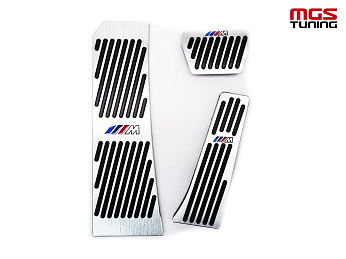 Накладки на педали BMW 5 series G30 "M" стиль / Накладки на педали БМВ 5 серия Г30 "М" стиль