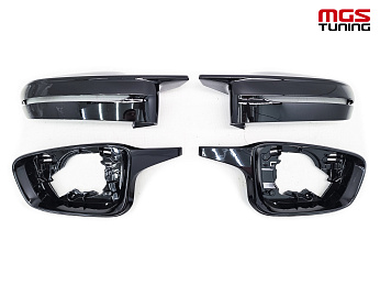 Корпуса зеркал дизайн "М" BMW G20/G22/G26/G30/G11/G15 черные / Корпуса зеркал дизайн "М" БМВ Г20/Г22/Г26/Г30/Г11/Г15 черные