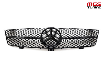 Решётка Mercedes CLS-class w219 08-10 полностью черная / Решётка Мерседес ЦЛС-класс В219 08-10 полностью черная