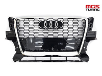 Решётка в стиле RSQ5 style #4 на Audi Q5 (2008-2012) / Решётка в стиле РСКу5 стиль #4 на Ауди Ку5 (2008-2012)