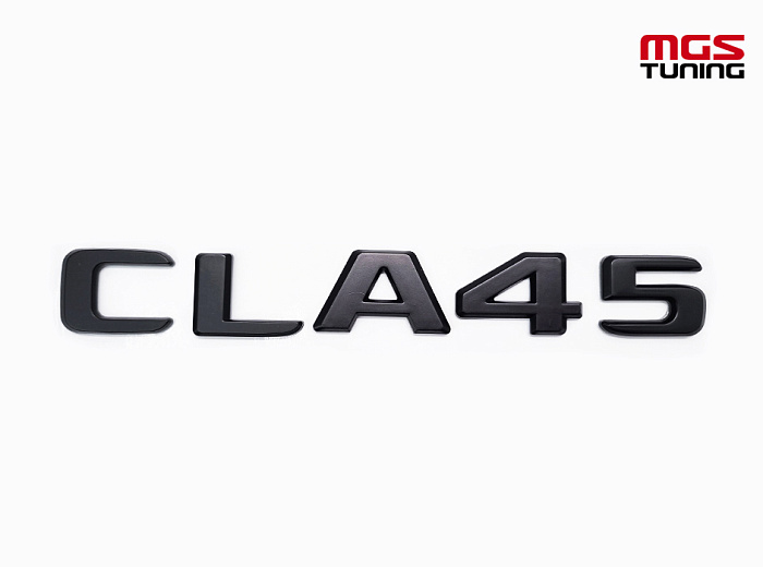 Шильдик CLA45 черный / Шильдик ЦЛА45 черный