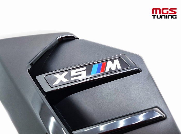 Жабры в крылья стиль X5M черные для BMW X5M F95 рест. (2023 - н.в) / Жабры в крылья стиль Х5М черные для БМВ Х5М Ф95 рест. (2023 - н.в)