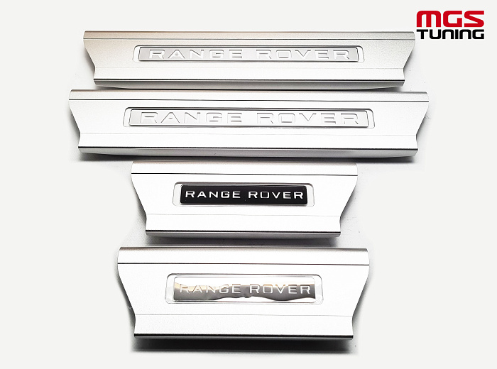 Купить накладки на пороги range rover с подсветкой / накладки на пороги рэйндж ровер с подсветкой