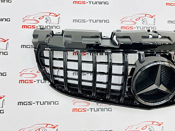 Решётка Mercedes SLC-class r172 GT Style Black 2