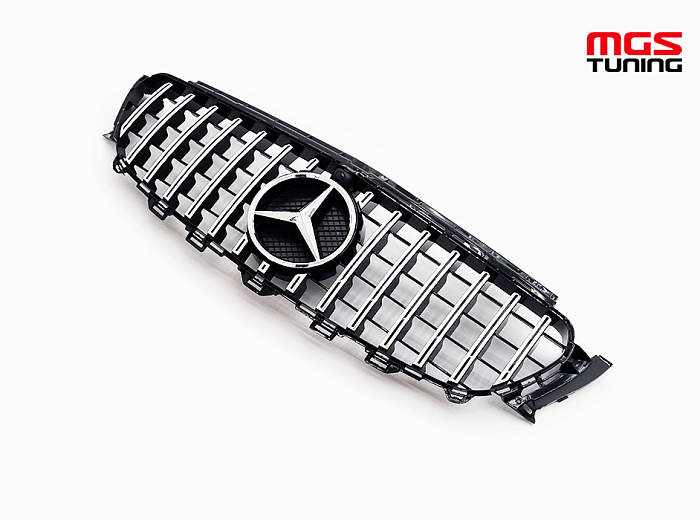 Решетка GT Style для Mercedes E-class W213/C238 (2016-2020) / Решетка ГТ Стайл для Мерседес Е-класс В213/Ц238 (2016-2020)