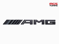 Шильдик AMG черный нового образца / Шильдик АМГ черный нового образца
