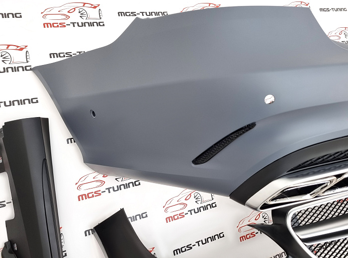Обвес в стиле Е63 AMG с крыльями для Mercedes E-class W212 (2013-2016) / Обвес в стиле Е63 АМГ с крыльями для Мерседес Е-класс В212 (2013-2016)
