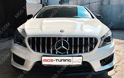 Решетка радиатора "GT"  Mercedes CLA 